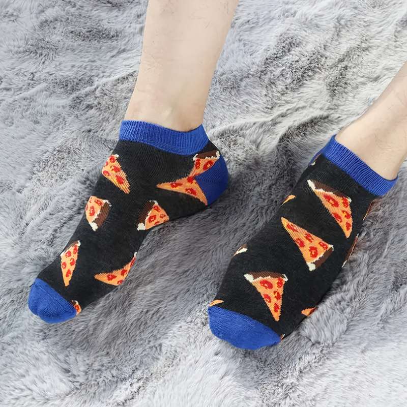 4 Pairs Of Random Colors One Size High Elastic Socks
