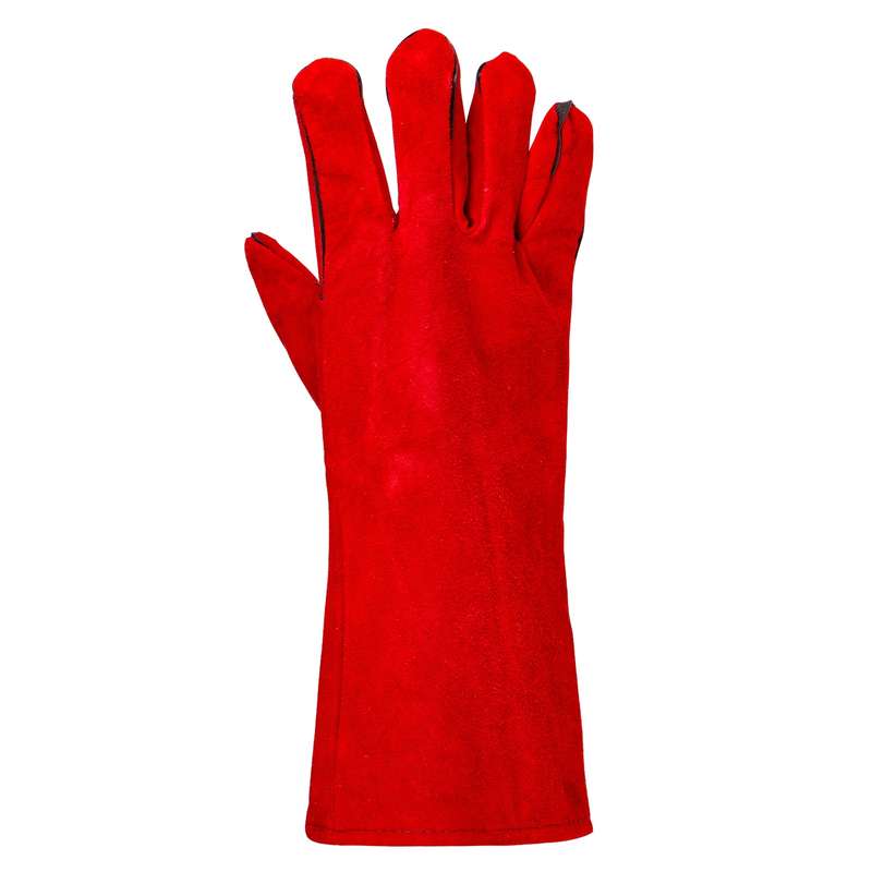 Work Gloves Color Red