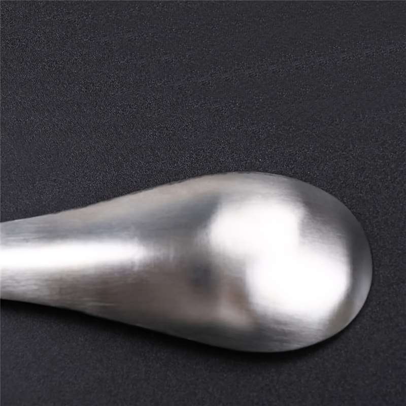 1pc Kitchen Tool Set Stainless Steel Spoon Design Ginger Garlic Wasabi Mustard Grater Multi-P
