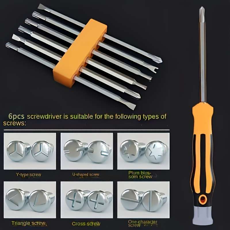 Screwdriver Bit Tool Set Color 114In1