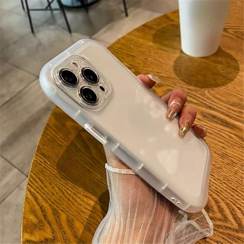 1Pc Transparent For iPhone 14 Plus Phone Case Phone Cover