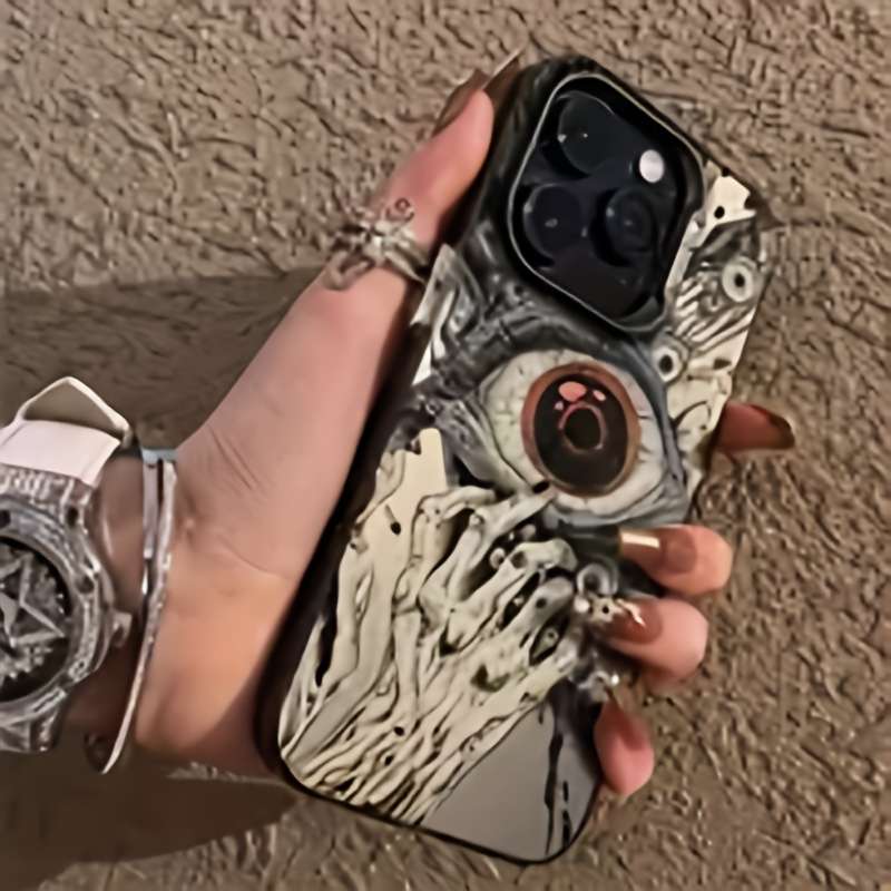 1Pc Black For iPhone 12 Phone Case Phone Cover
