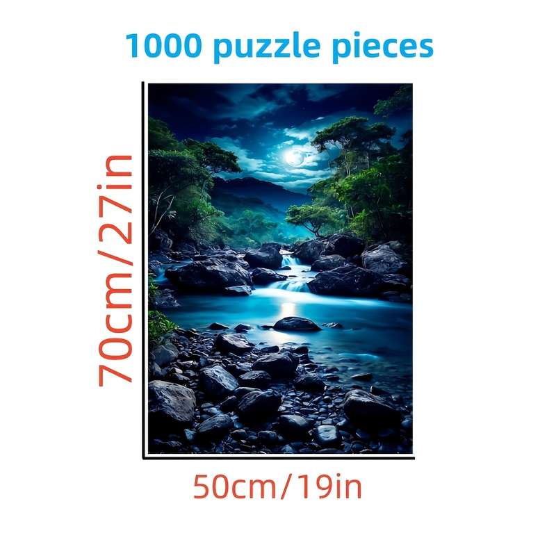 1000 Piece Paper Jigsaw Puzzle For Adults
