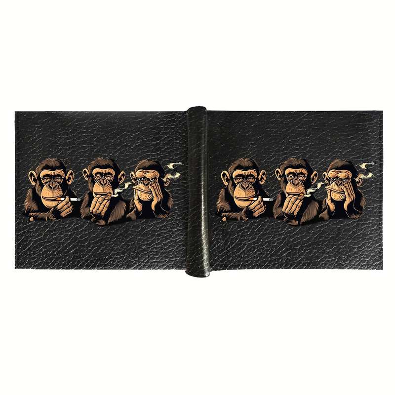1pc Men's Casual Black Faux Leather Wallet with Crocodile Pattern Multifunctional Short Bifold