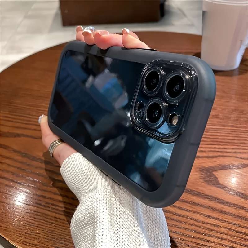 1Pc Transparent For iPhone 14 Plus Phone Case Phone Cover
