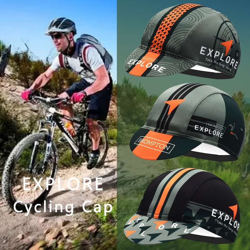 1pc Army Green Camouflage Cycling Cap Outdoor Sports Breathable Hat Suitable For Outdoor Cycling