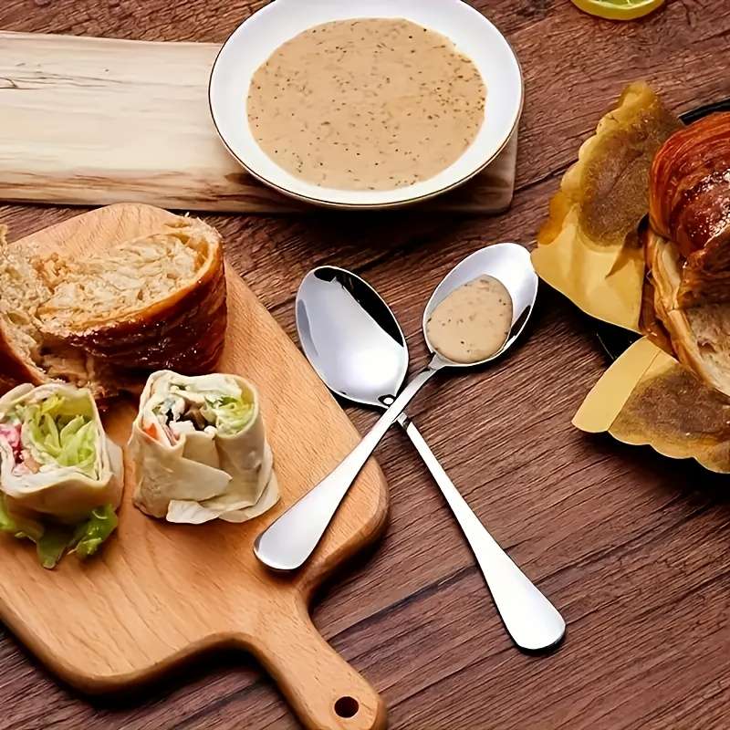 1pc Upgrade Your Kitchen With A New And Thicker Spoon Engraved With 'All I Need Is Coffee And M
