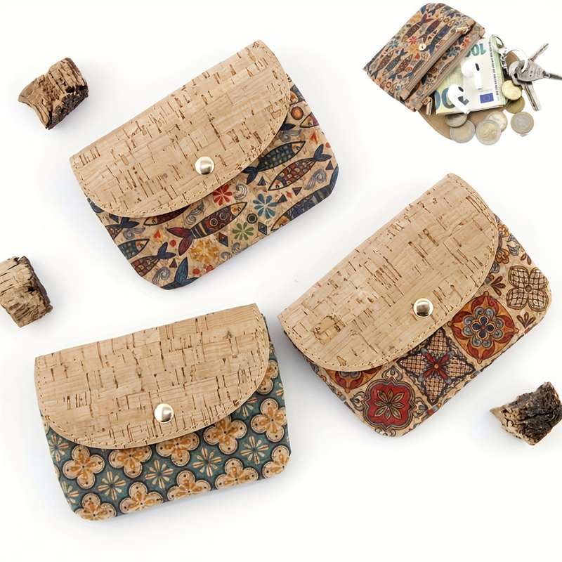 1pc Popular Folding Flip Coin Purse Keychain Coin Purse Women's Wallet Lightweight Multi-layer Zipp