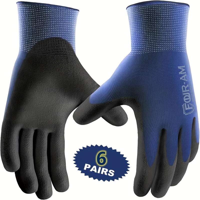 Work Gloves Size Xxl Quantity 6Pairs