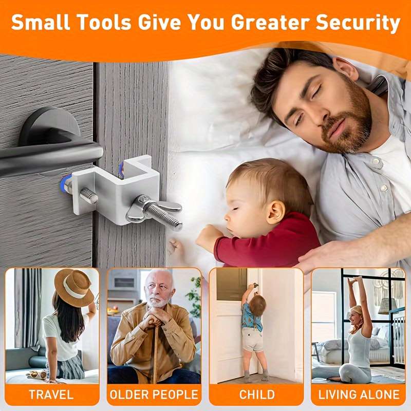 Lock Color Silvery  1Pc