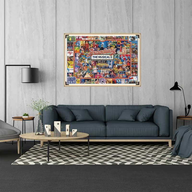 1000 Piece Mini Paper Jigsaw Puzzle