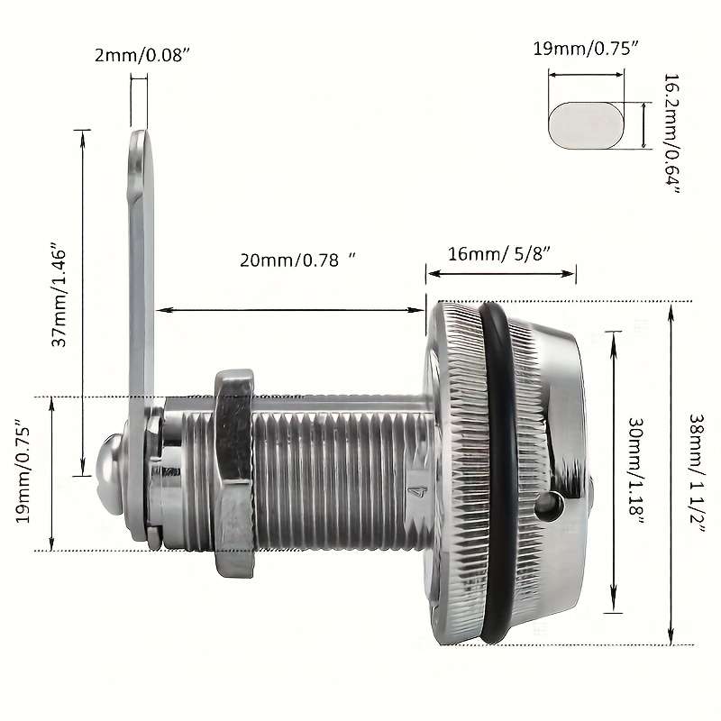 Lock Model Silvery
