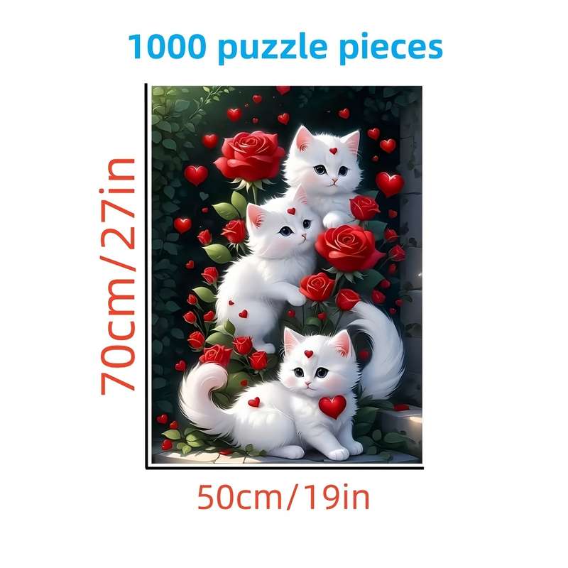 1000 Piece Mini Paper Jigsaw Puzzle