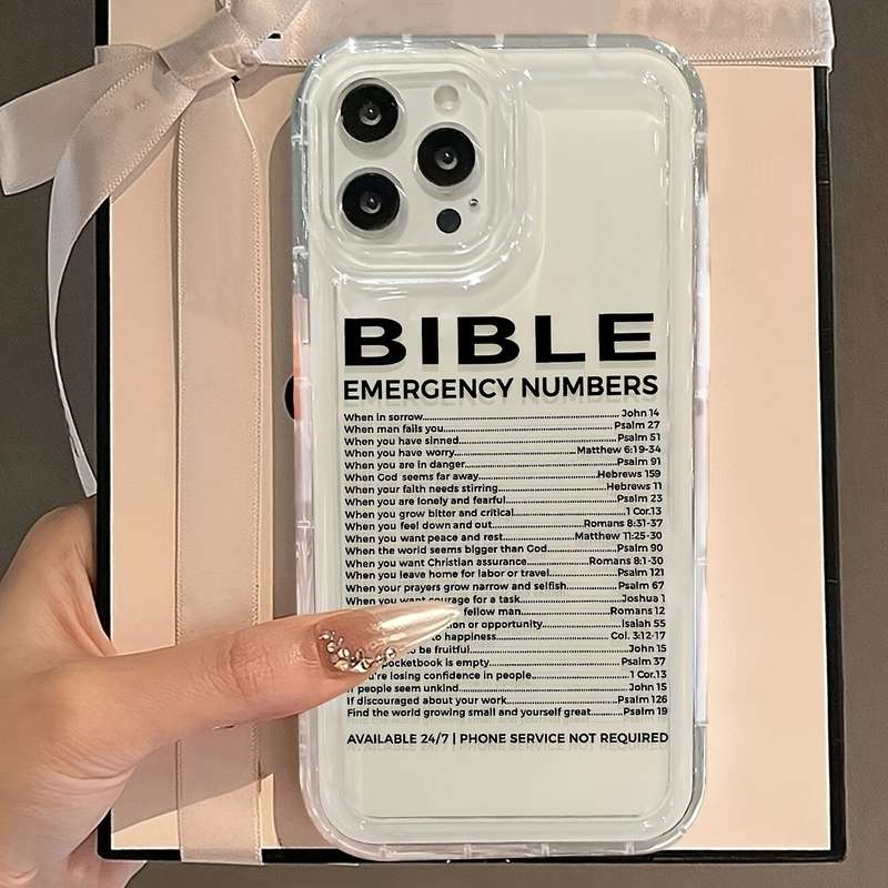 1Pc Transparent For iPhone 16 Plus Phone Case Phone Cover