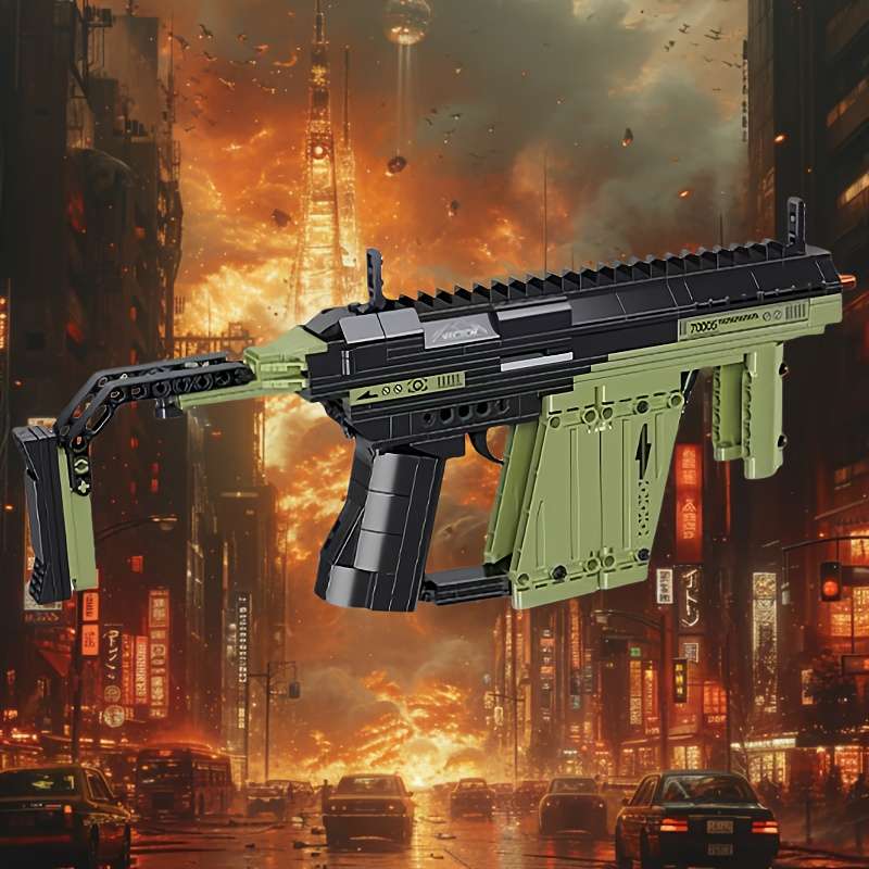 Toy Guns Style Vector Submachine Gun
