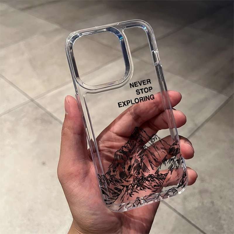 1Pc Transparent For iPhone 7 8 Se2 Se3 Phone Case Phone Cover