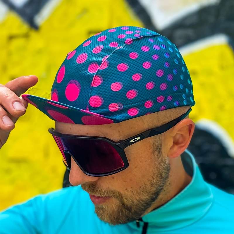 1pc Quick-Dry Cycling Cap Breathable Sun-Protective Sports Hat for Riding Running Fishing M