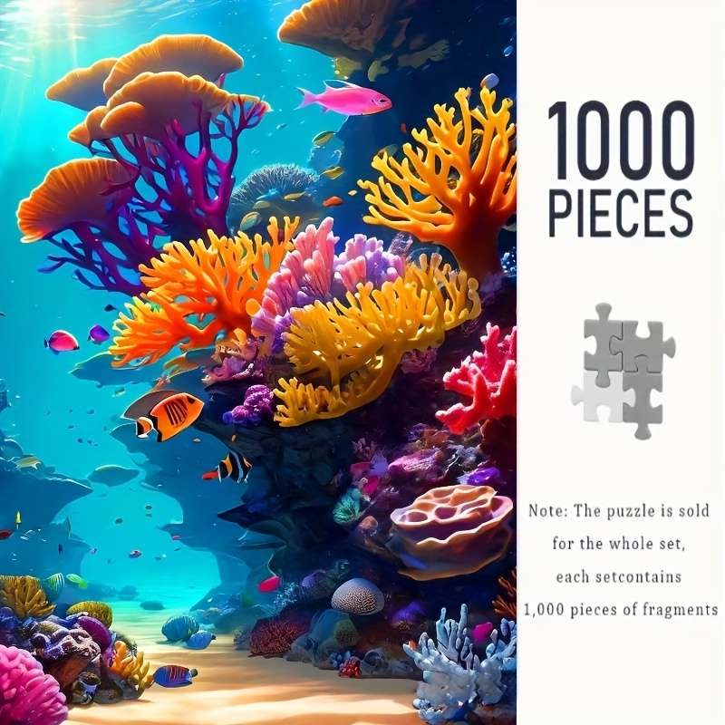 1000 Piece Paper Jigsaw Puzzle For Adults