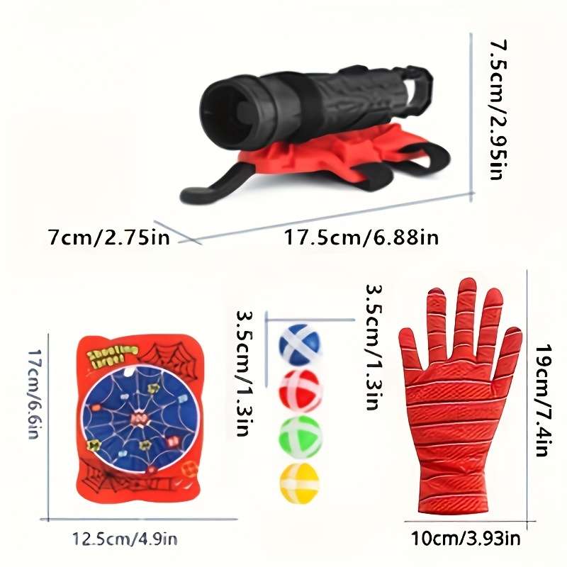 Toy Weapons Style 1 Launcher  Add  1 Glove  Add  3 Inflatable Balls  Add  Target