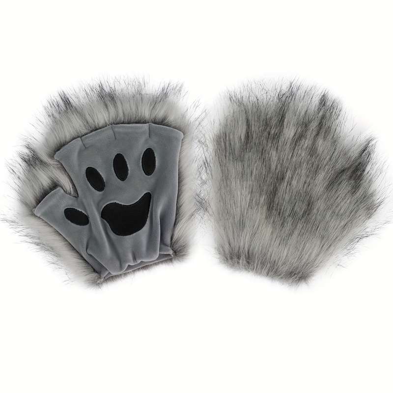 Winter Gloves Color Brown