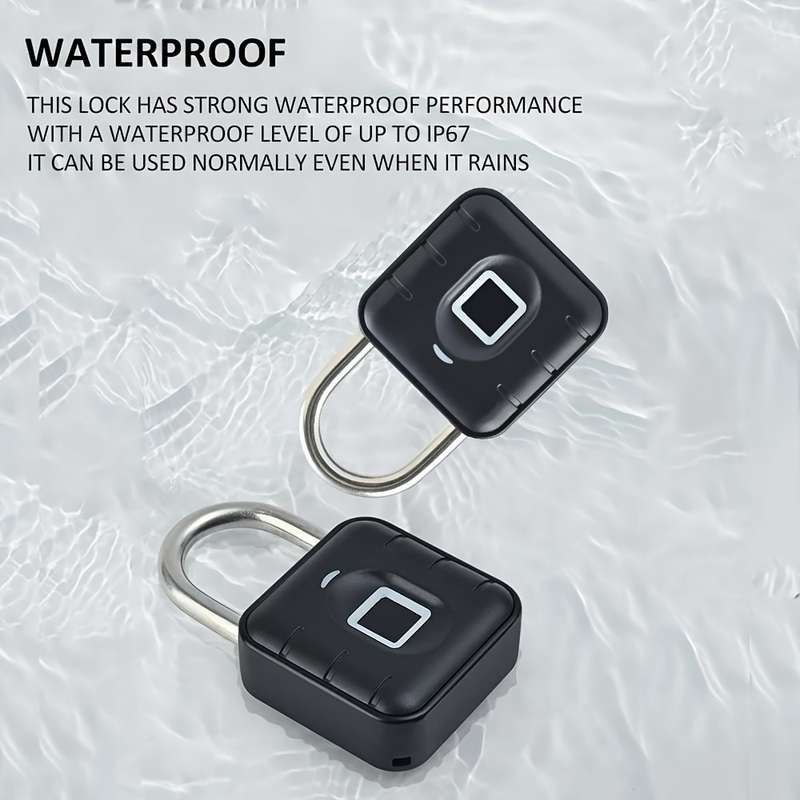 Lock Style Fingerprint Version Padlock
