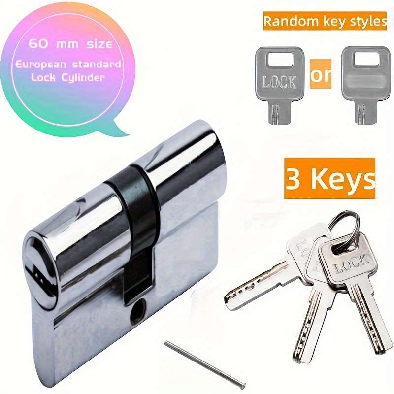 Lock Items Bright Color 60Mm  30Mm Add  30Mm  Quantity 5 Keys