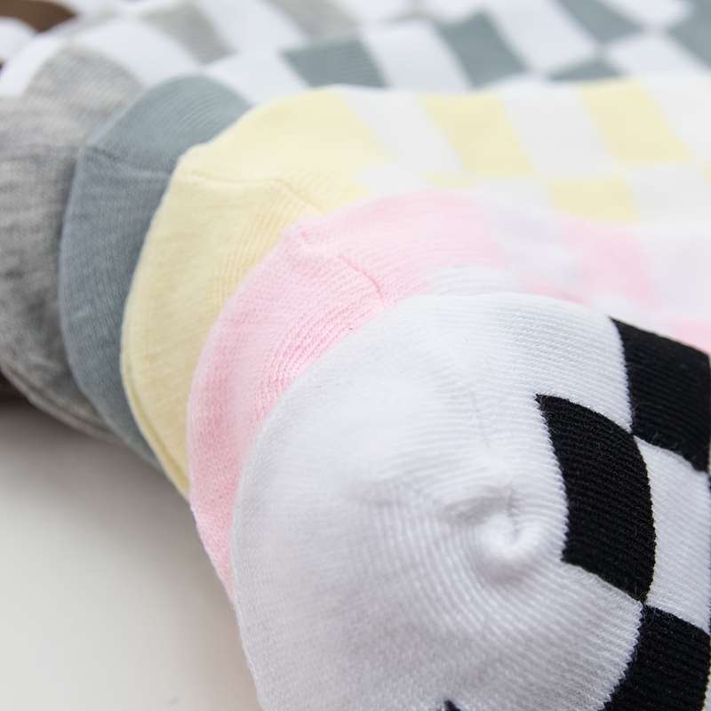 3 Pairs Mixed Color Random High Elastic Socks