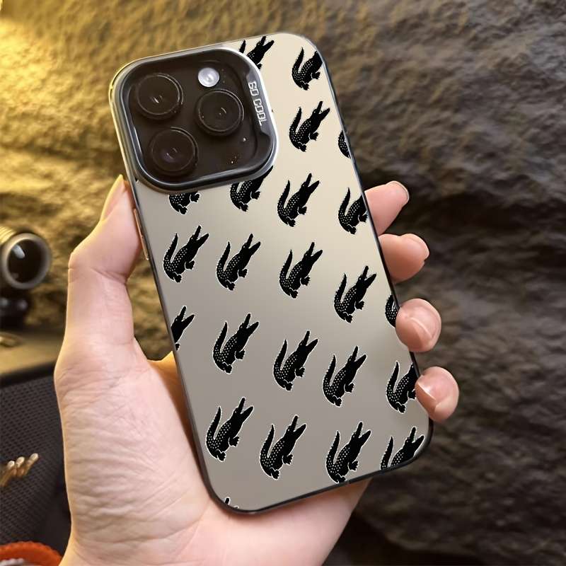 1Pc Mixed Color  For iPhone 7 Plus 8 Plus Crocodile Pattern Phone Case