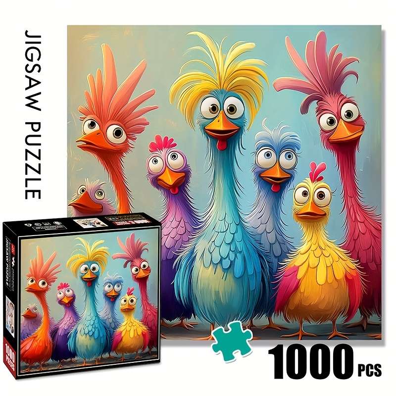 1000 Piece Paper Jigsaw Puzzle For Adults