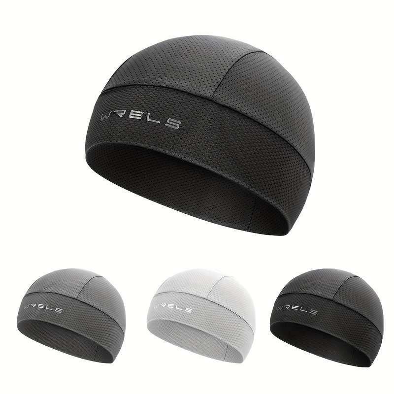 1pc Breathable Summer Cycling CapAnti-Sweat  Quick-Dry  High Elasticity Nylon for Outdoor Sports