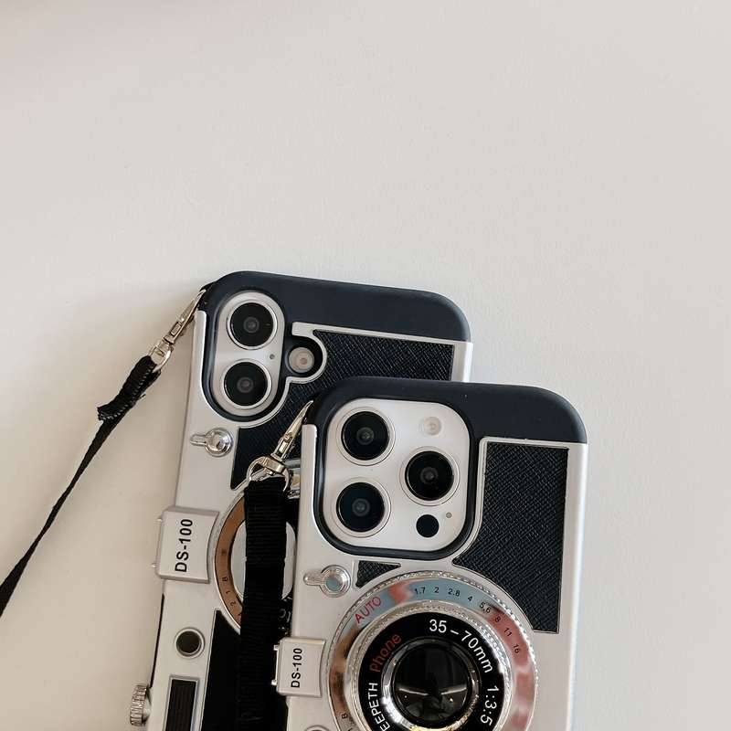 1Pc Black For iPhone 16 Pro Max Phone Case Phone Cover