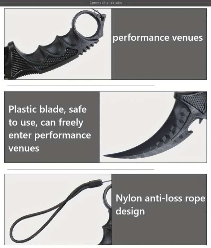 Toy Weapons Items A Claw Knife