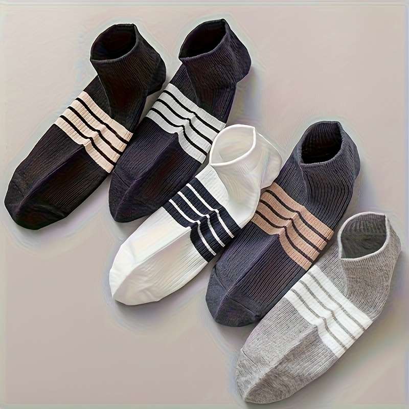 5 Pairs Mixed One Size High Elastic Socks