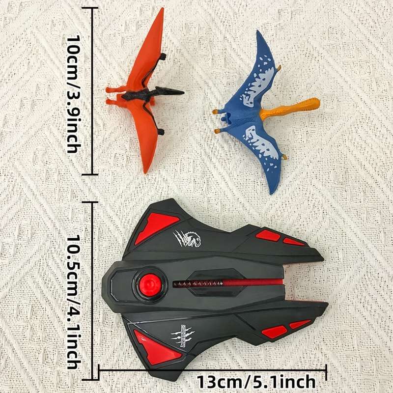 Toy Weapons Items Black Launcher  Add  6 Fighter Jets  Add  2 Dinosaurs