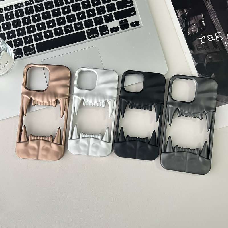 1Pc Silvery For iPhone 16 Pro Max Phone Case Phone Cover