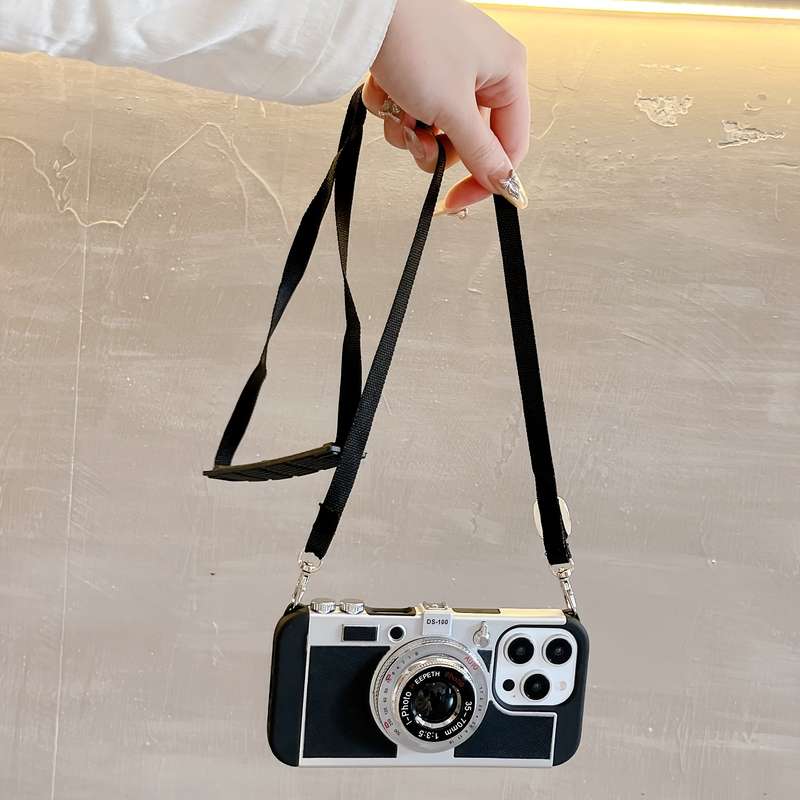 1Pc Black For iPhone 16 Pro Max Phone Case Phone Cover
