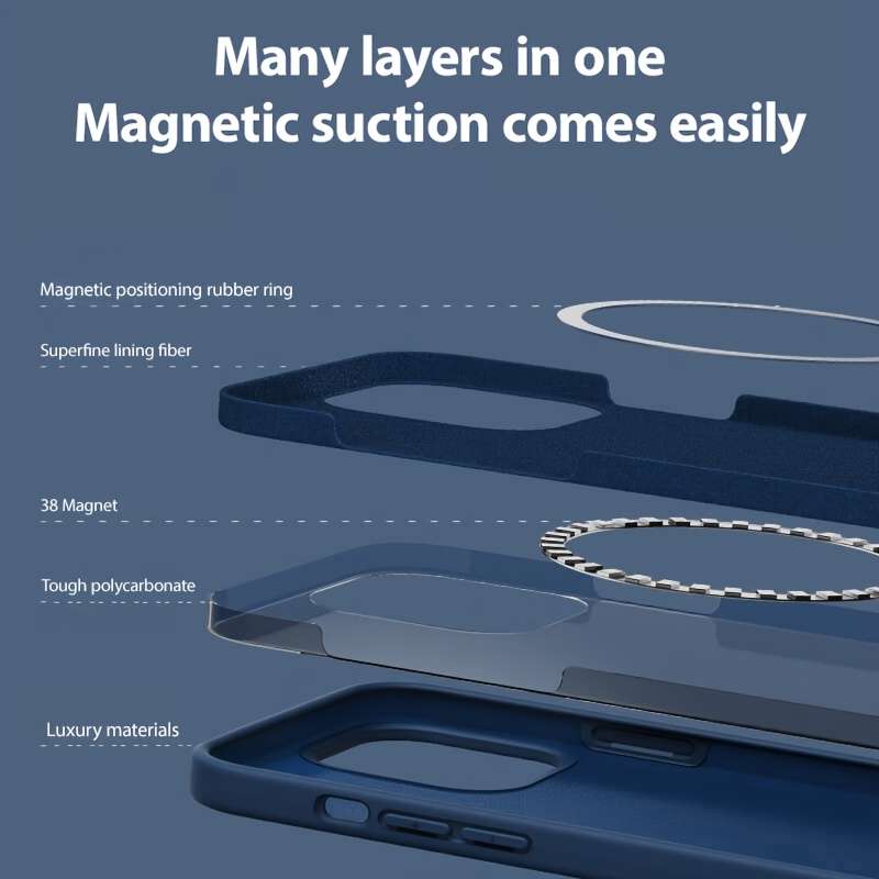 1Pc Deep Blue For iPhone 11 Phone Case Phone Cover