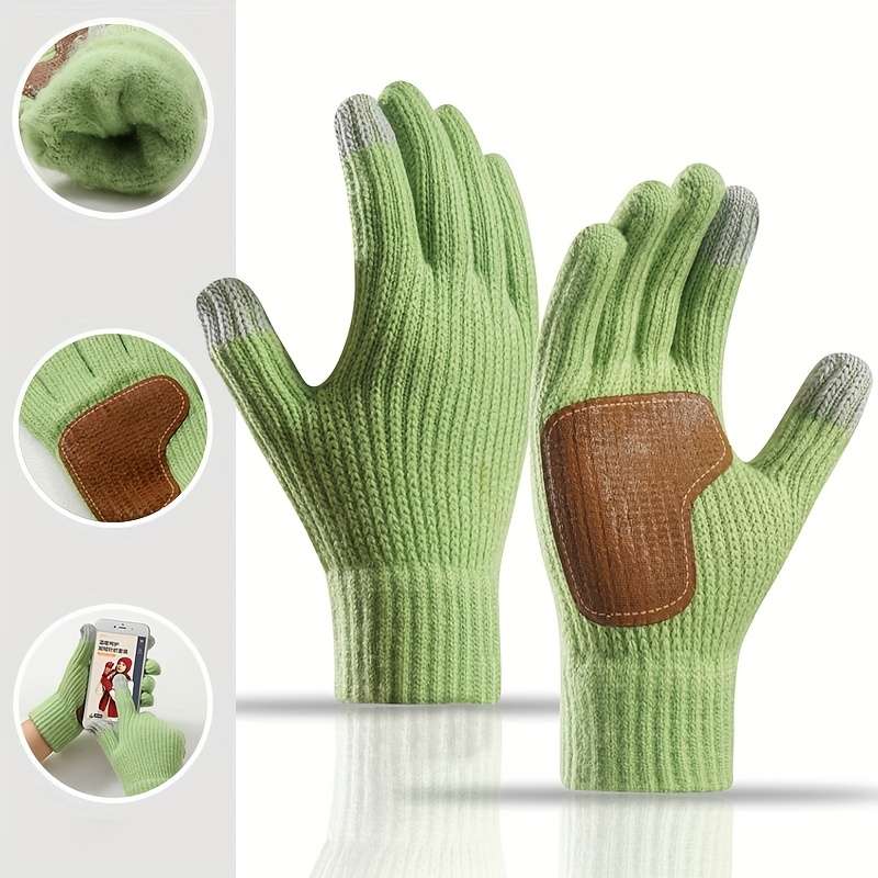 Winter Gloves Color Black