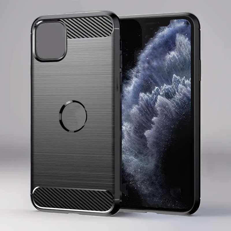 1Pc Black For iPhone 11 Phone Case Phone Cover