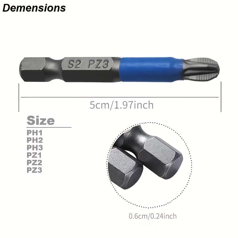Screwdriver Bit Tool Set Quantity 12Pcs