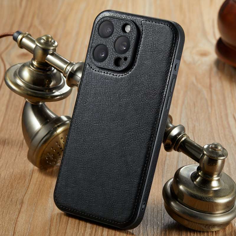 1Pc Black For iPhone 12 Phone Case Phone Cover