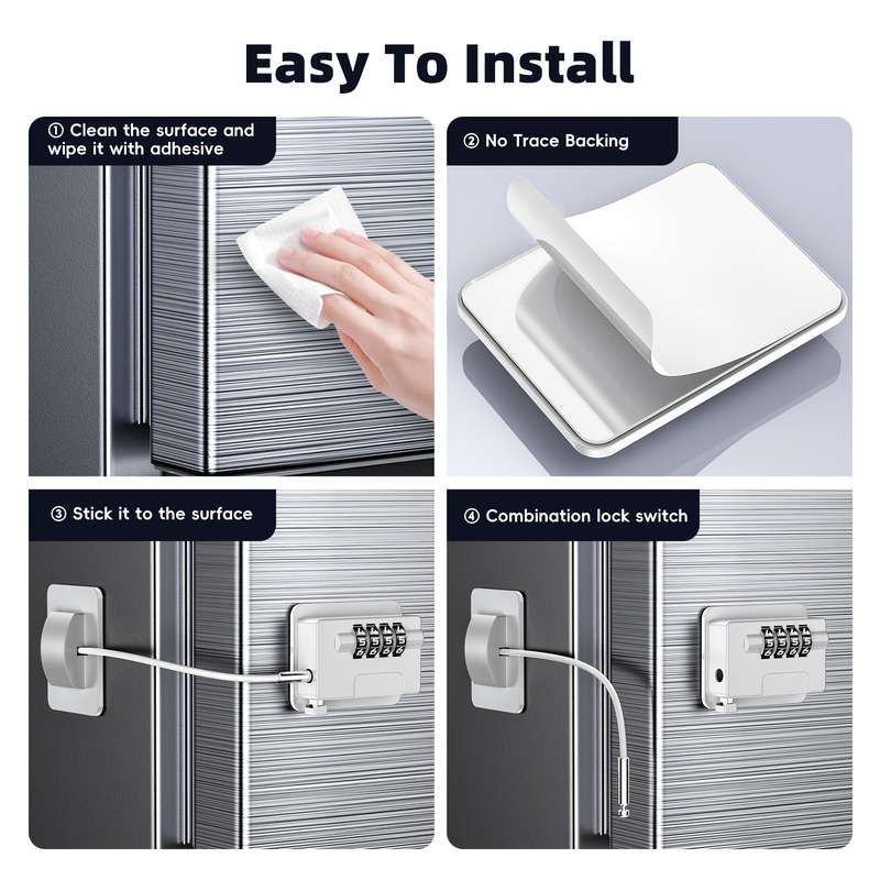 Lock Color White