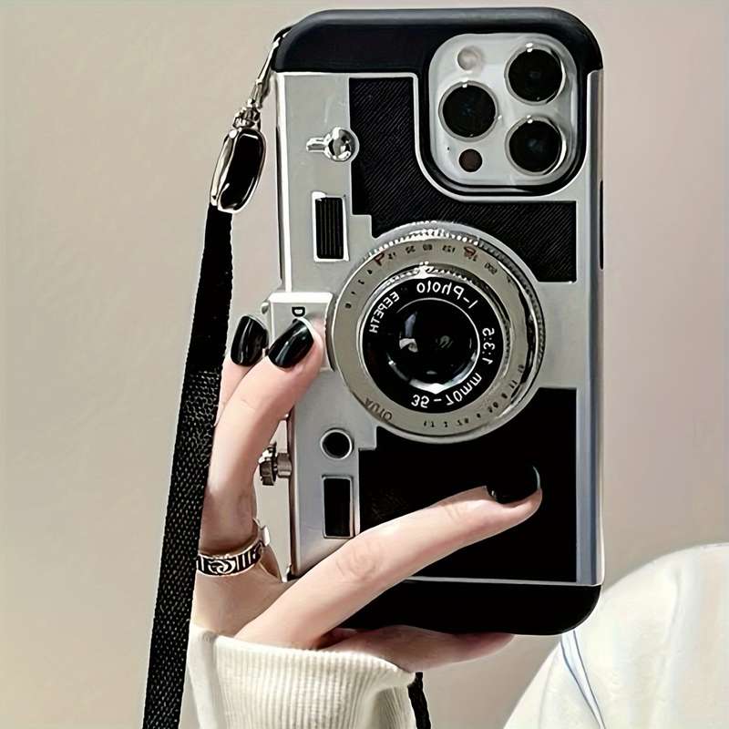 1Pc Black For iPhone 14 Pro Max Phone Case Phone Cover