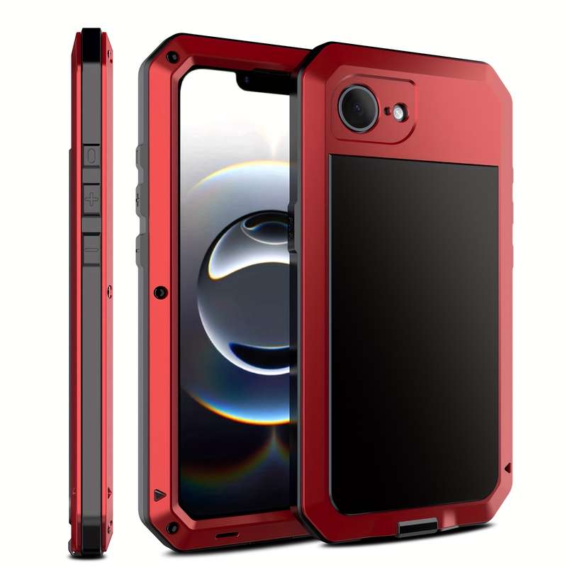 1Pc Red For iPhone 16 Plus Phone Case Phone Cover