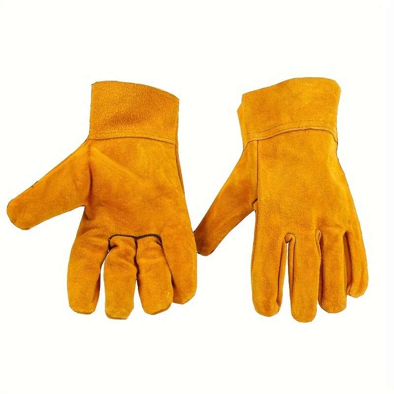 Work Gloves Color Yellow