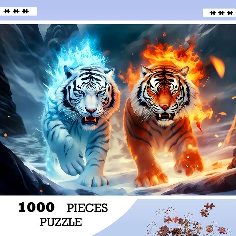 1000 Piece Mini Paper Jigsaw Puzzle