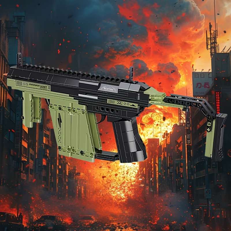 Toy Guns Style Vector Submachine Gun