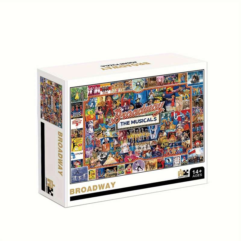 1000 Piece Mini Paper Jigsaw Puzzle
