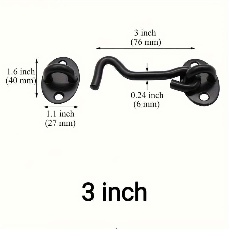 Lock Model Black 7.62 Cm