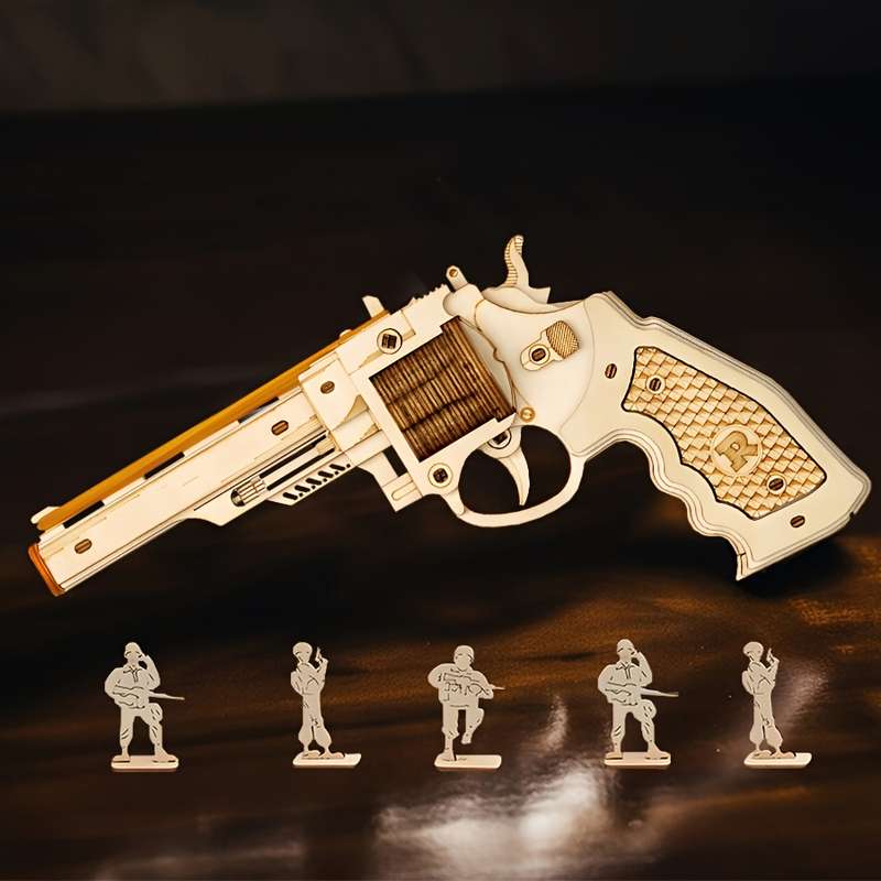 Toy Guns Material Wooden